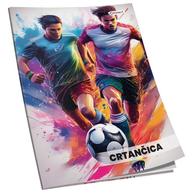 Obrazac školski crtančica za 1razred soft plus connect boy (43047)