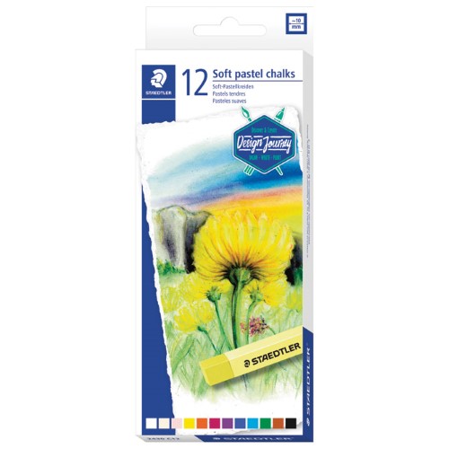 Pastela suha 12boja design journey staedtler 2430 c12 blister (43149)