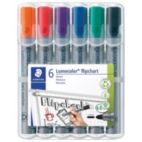 Marker flipchart 2mm pk6 reciklirani lumocolor staedtler 356 wp6 sortirano (43172)