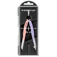 Šestar s preciznim podešavanjem mars comfort pastel staedtler 556 00-pa2 rozo/ljubičasti blister (435