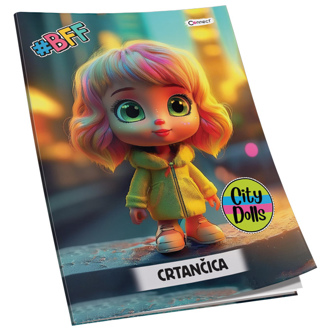 Obrazac školski crtančica za 1razred soft plus connect girl (43547)
