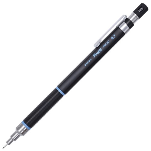 Olovka tehnička 0,7mm grip protti penac mp0107-sb-20 crna/plava (43770)