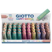 Gumica u obliku olovke giotto happy gomma fila 2340 pastel sortirano (43786)