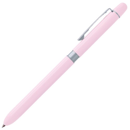 Olovka 3-pen multifunkcijska metalna multisync slim ms107 penac pastelno roza (43938)