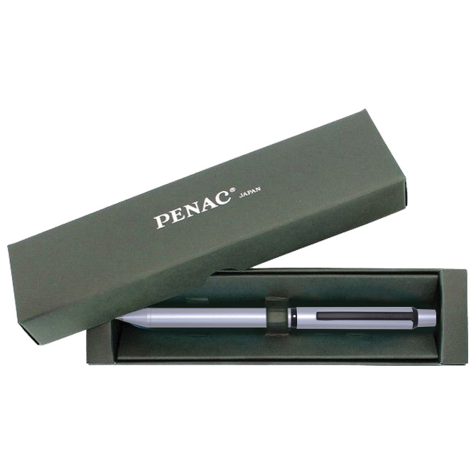 Olovka 3-pen multifunkcijska metalna multisync ms207 penac mf0207sv-gc6 srebrna (43941)