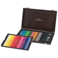 Boje drvene 48boja plus pribor drvena kutija polychromos faber castell 110006-selective (44947)
