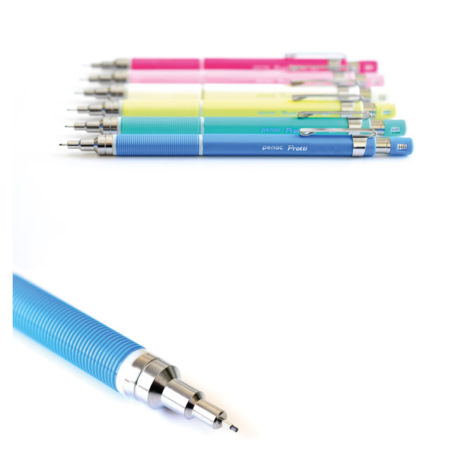 Olovka tehnička 0,5mm grip protti penac mp0105-pk-19 pastelno roza (45213)