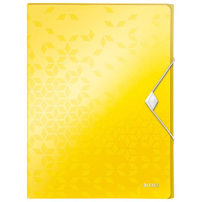 Mapa s gumicom hrbat-30mm A4 pp wow leitz 46290116 žuta (45539)