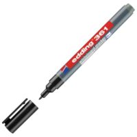 Marker za bijelu ploču 1mm edding 361 crni (45706)