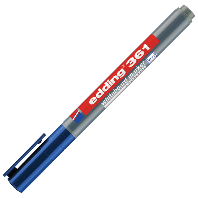 Marker za bijelu ploču 1mm edding 361 plavi (45708)