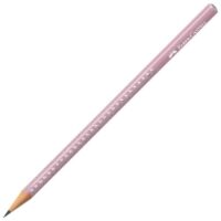 Olovka grafitna b sparkle faber castell 118234 svijetlo roza (45812)