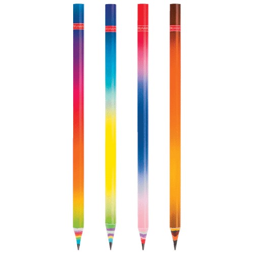 Olovka grafitna hb rainbow brunnen 10-29060 02 sortirano (45836)