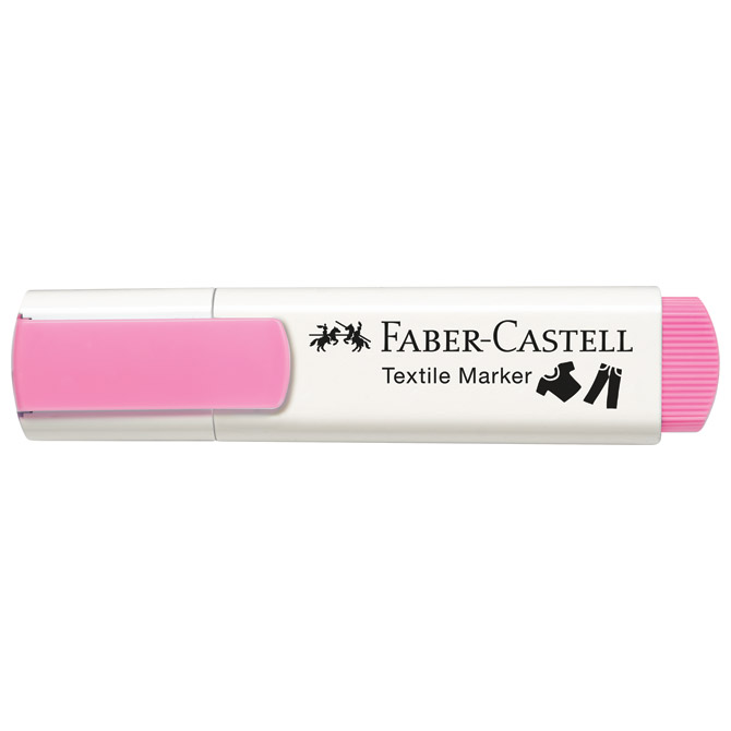 Marker za tekstil 1-5mm pk5 faber castell 159530 sortirano blister (45924)