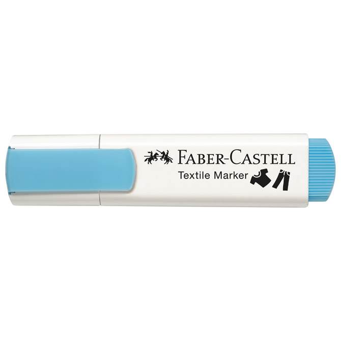 Marker za tekstil 1-5mm pk5 faber castell 159530 sortirano blister (45924)