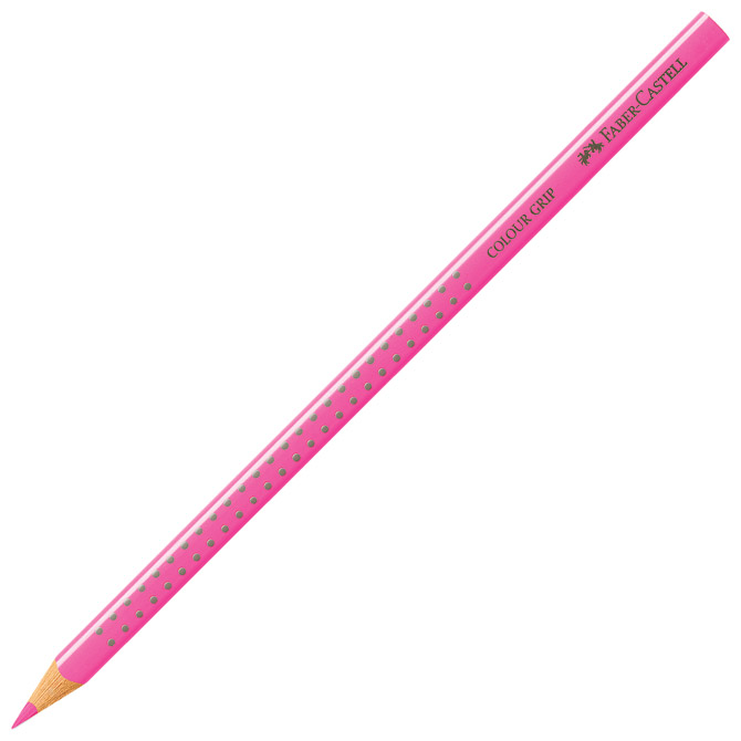 Boje drvene 12boja grip 2001(neon plus metalik plus pastel) faber castell 201569 blister (46100)