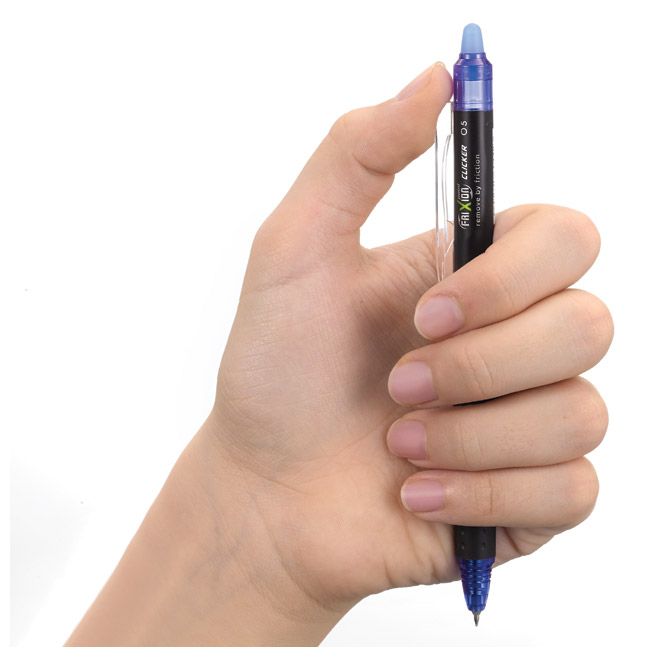 Roler gel 0,5mm frixion point clicker piši-briši pilot blrt-frp5-l plavi (46242)