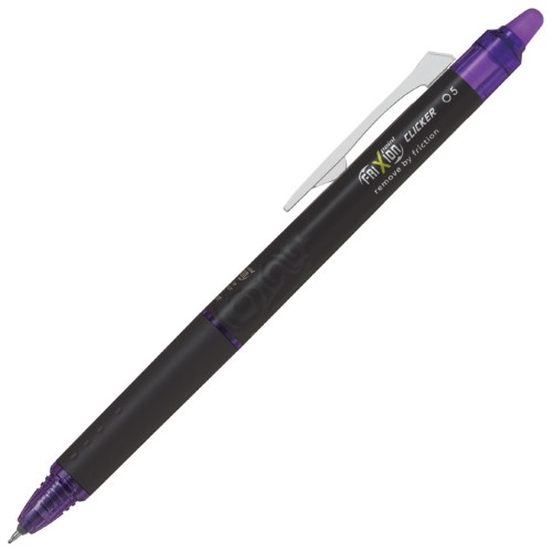 Roler gel 0,5mm frixion point clicker piši-briši pilot blrt-frp5-v ljubičasti (46246)