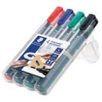 Marker permanentni 2mm pk4 lumocolor staedtler 352 wp4 (46357)