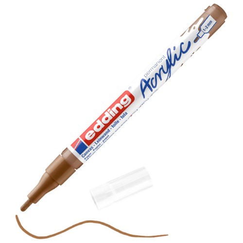 Marker akrilni 1-2mm edding 5300919 svijetlo smeđi (46745)