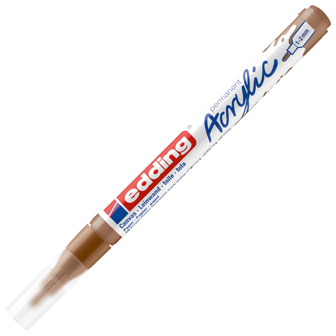 Marker akrilni 1-2mm edding 5300919 svijetlo smeđi (46745)
