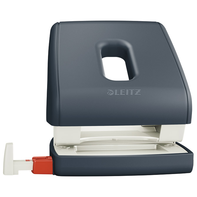 Bušač 2 rupe do 30 listova cosy leitz 50040089 tamno sivi blister (46879)