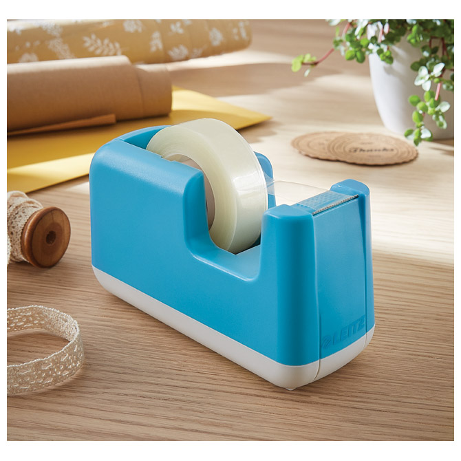Stalci s trakom ljepljivom cosy leitz 53670061 plavi/bijeli blister selotejp (46886)