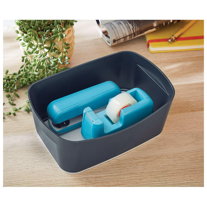 Stalci s trakom ljepljivom cosy leitz 53670061 plavi/bijeli blister selotejp (46886)