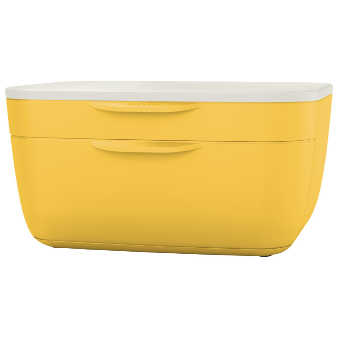 Kutija s 2 ladice cosy leitz 53570019 žuta/bijela (46895)