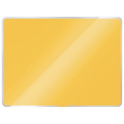 Ploča magnetna 60x40cm staklena cosy leitz 70420019 žuta (46905)