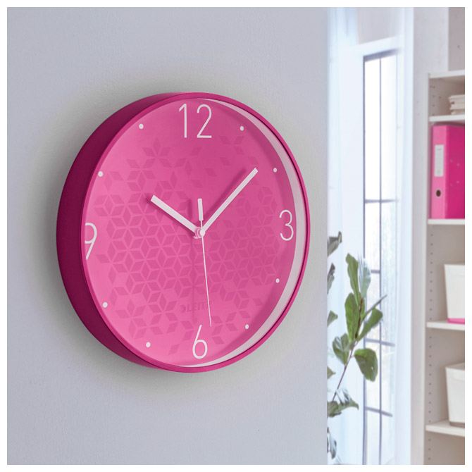 Sat zidni fi-29cm wow leitz 90150023 rozi (46929)