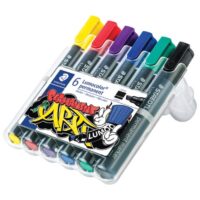 Marker permanentni 2-5mm pk6 lumocolor staedtler 350 wp6-1 sortirano blister (46995)
