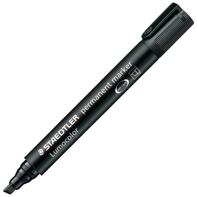 Marker permanentni 2-5mm pk6 lumocolor staedtler 350 wp6-1 sortirano blister (46995)