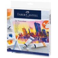 Boja vodena u tubi 9mlx24boje plus paleta plus kist creative studio faber castell 169624 blister (470