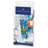 Boja akrilna 20ml pvc tuba 12boja faber castell 379212 blister (47041)