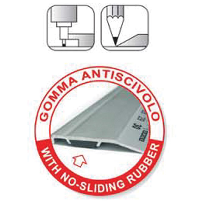 Ravnalo aluminijsko 30cm arda 18230 blister (47062)