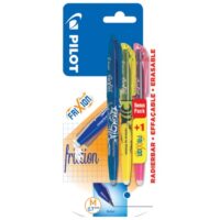 Roler gel 0,7mm frixion ball piši-briši plavi plus 2xsignir frixion light (1 plus 1gratis) pilot blis