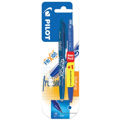 Roler gel 0,7 mm frixion ball piši-briši plavi plus olovka kemijska super grip g plava gratis pilot b