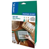 Set 3 markera i šablone diy kit deco pintor pilot blister (47585)