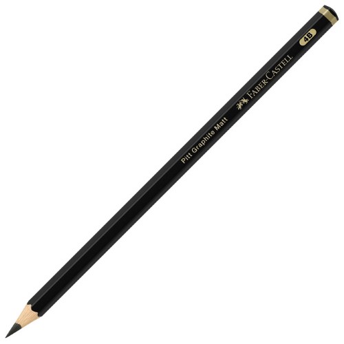 Olovka grafitna 4b pitt graphite matt faber-castell 115204 (47714)