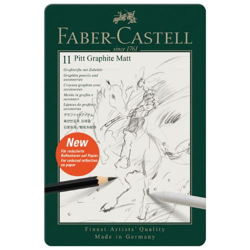 Set pitt graphite matt pk11 faber castell 115220 (47727)