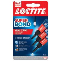 Ljepilo trenutačno 1g pk3 loctite super bond mini trio henkel 2733331 blister (47731)