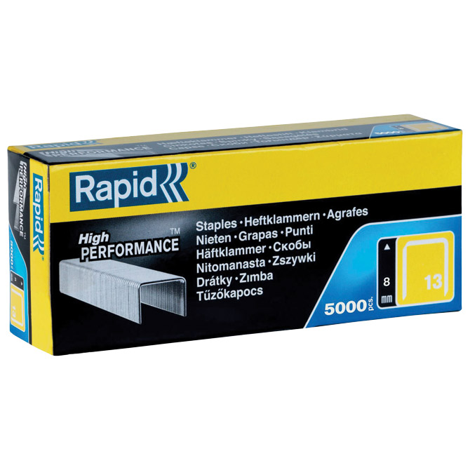 Spajalice strojne br.13/8 pk5000 za tapetarski stroj standard Rapid 11835600 (47738)