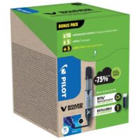 Set marker za bijelu ploču 2,3mm v board master begreen pk10 pilot plus refili (5 plus 5 gratis) crni