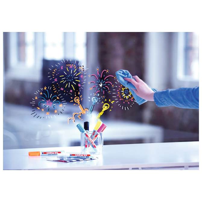 Marker za staklo 1,5-3mm edding 95/4 blister (48412)