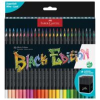 Boje drvene 50boja trokutaste black edition faber castell 116450 blister (48575)