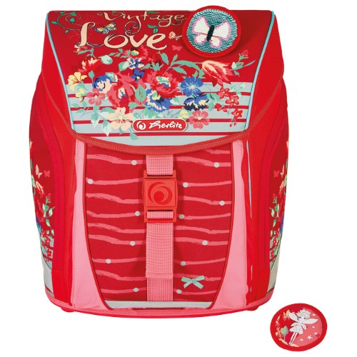 TORBA ŠKOLSKA ANATOMSKA FILOLIGHT VINTAGE LOVE HERLITZ 50037926 * DO ISTEKA ZALIHA (48624)