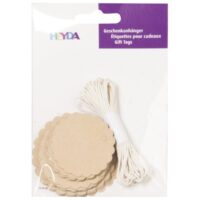 Privjesnice okrugle pk30 heyda 20-48707 32 natur blister (49018)
