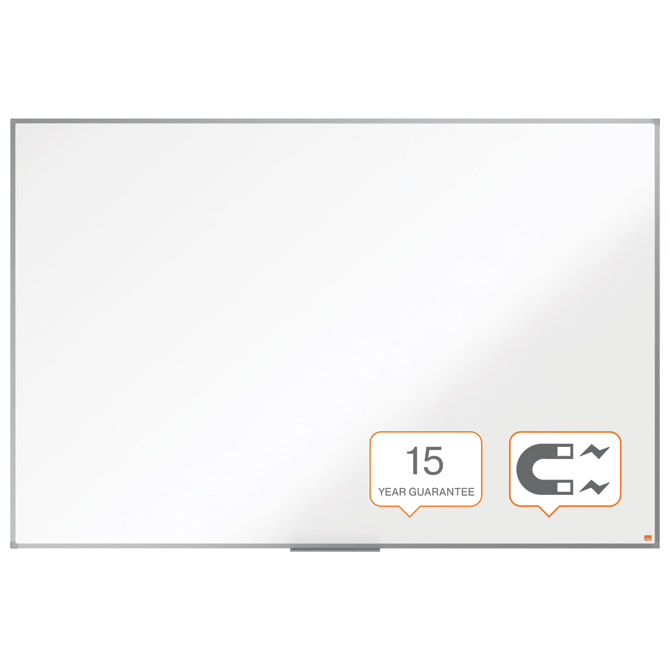 Ploča magnetna 180x120cm aluminijski okvir essence steel nobo 1905213 bijela (49028)