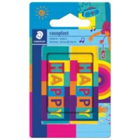 Gumica rasoplast b20 pk2 happy staedtler 526b2bk2ha blister (49128)