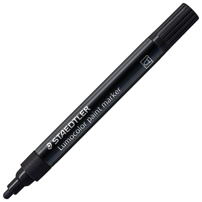 Marker akrilni 2,4mm lumocolor staedtler 349-9 crni (49151)